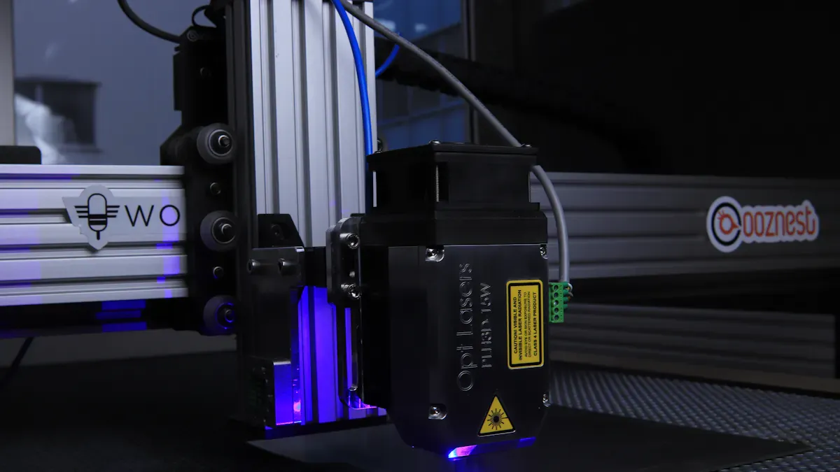 Fiber laser marking alters surface color, while engraving removes material for deeper, permanent marks. Compare both for durability and application needs. pic