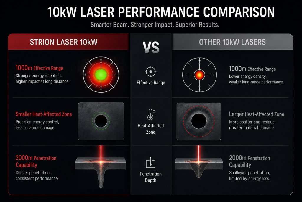10kW Single-Mode Fiber Laser Technology for Low-Altitude Security Applications