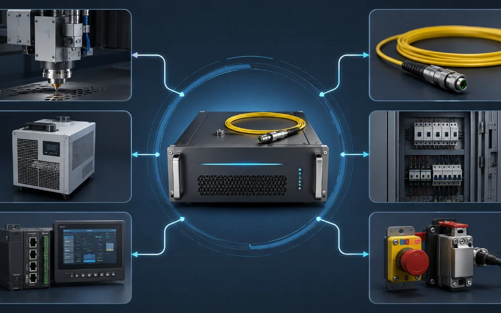 Replacing a Fiber Laser Source